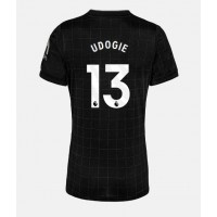 Stroje piłkarskie Tottenham Hotspur Destiny Udogie #13 Koszulka Wyjazdowej dla damskie 2025-26 Krótki Rękaw